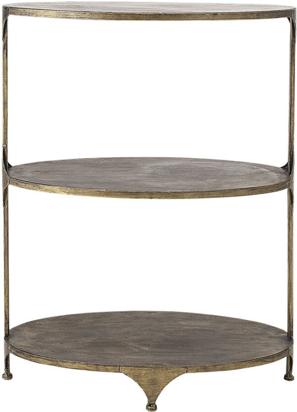 Harmony, Barbord, Jern, Antik by Creative Collection (H: 80 cm. B: 35 cm. L: 60 cm., Messing)