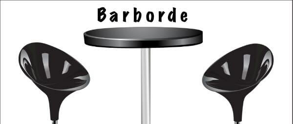 barbord med barstole på barborde.dk