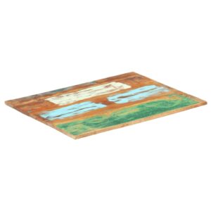 vidaXL bordplade 60x90 cm 15-16 mm rektangulær massivt genbrugstræ