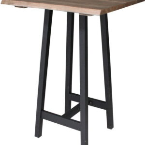 Bar base, Stel til barbord, sort, H100x85x45 cm, jern