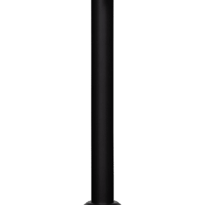 Bistro Round tube, Bordben til barbord eller cafebord, mat sort, H72x54x54 cm, metal